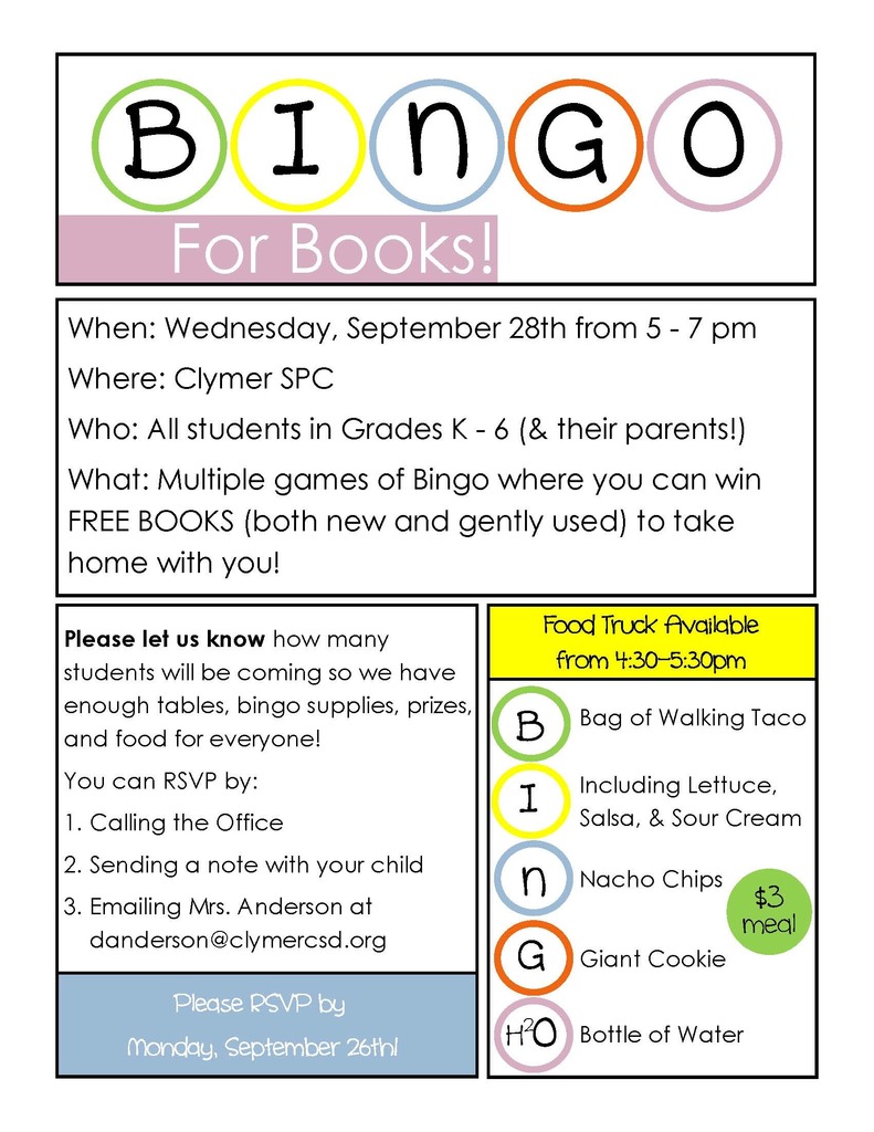 BINGO for Books