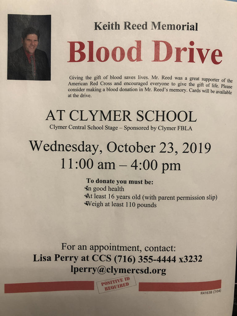 Keith Reed Blood Drive