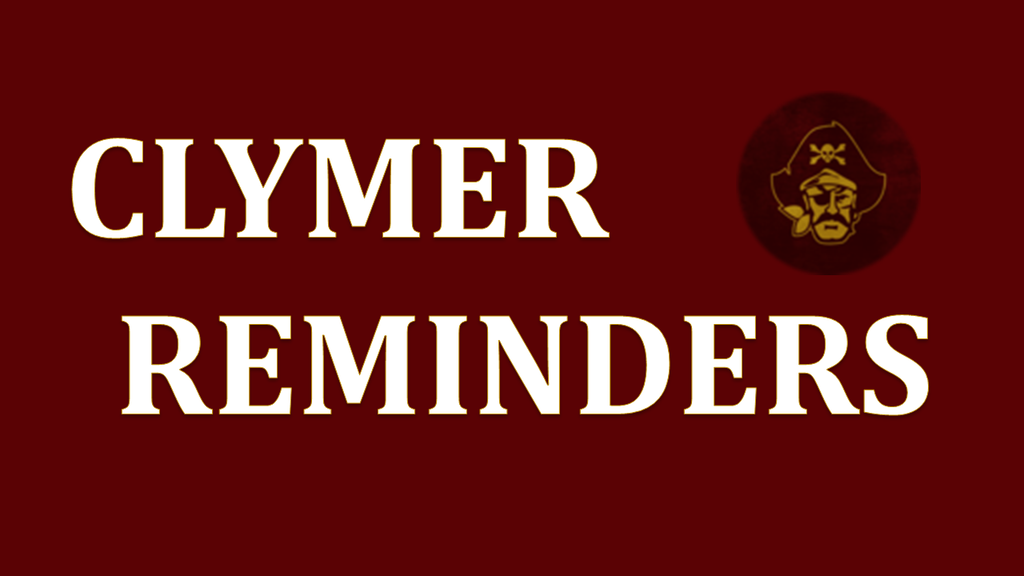Clymer Reminder